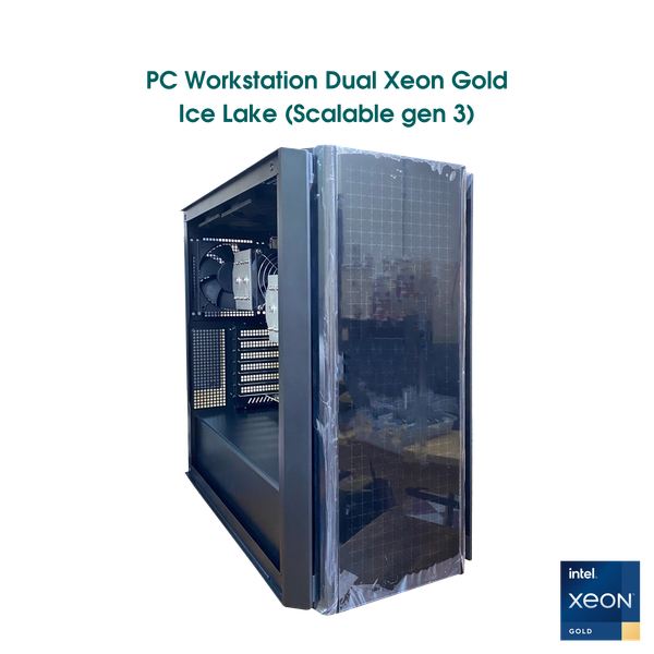 PC workstation Dual Xeon Gold 6342 ES (Xeon Scalable gen 3)