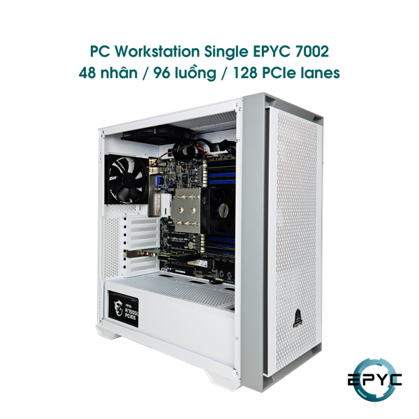PC Workstation Single EPYC 7002 (7642 / 7R12 / 7R32 / 7402P / 7K62)