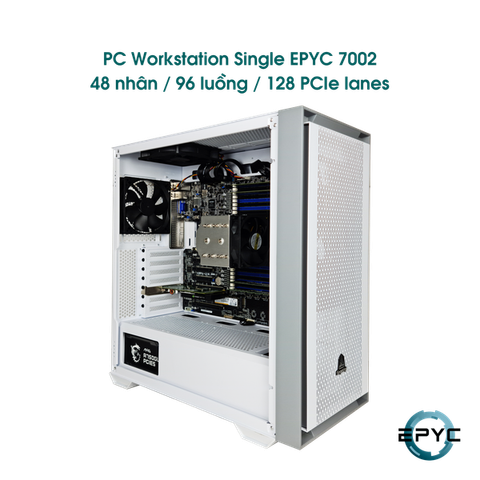 PC Workstation Single EPYC 7002 (7642 / 7R12 / 7R32 / 7402P / 7K62)