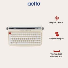  Bàn Phím Bluetooth Mini Kiểu Cổ Điển ACTTO B303 