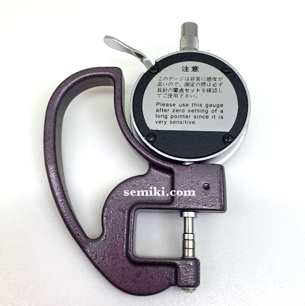 Ảnh minh họa PEACOCK G-6, G-6C thước đo độ dày 0-1mm /0.001mm 2