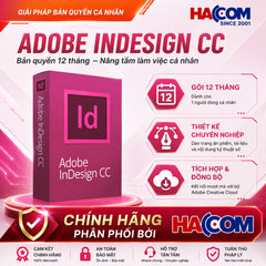  Phần Mềm Adobe InDesign (1 người dùng / 12 tháng) 