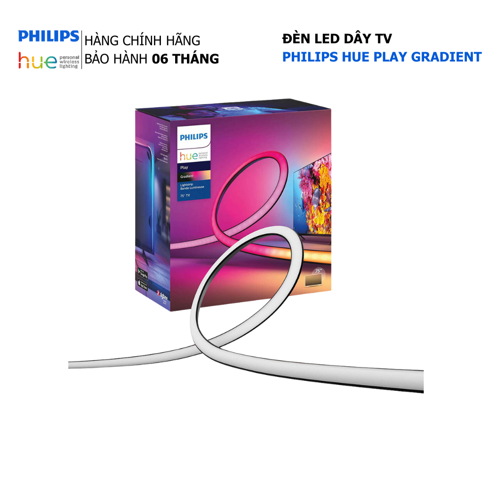 Philips Hue Play Gradient Lightstrip For TV 16 triệu màu