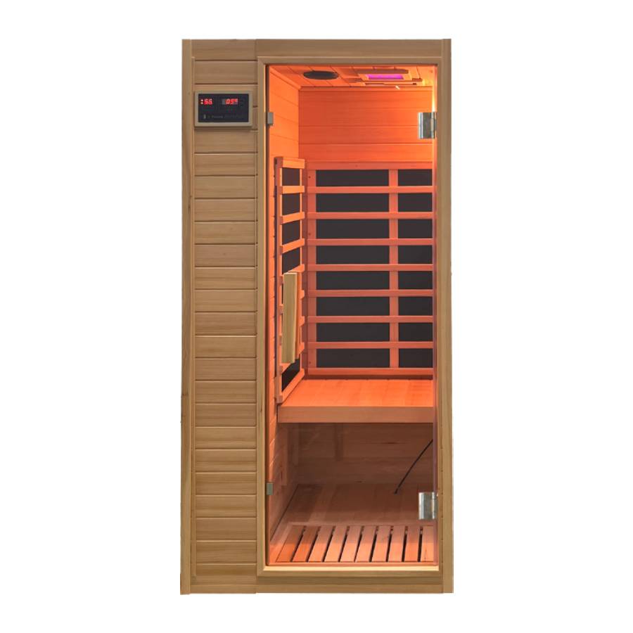 Phòng xông hơi gỗ thông cao cấp Sauna Box Toshiko S1