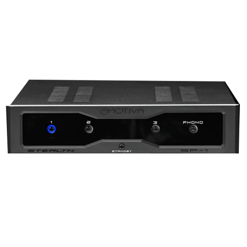 Ảnh minh họa Phono Preamply + Bộ chọn đầu vào Analog Emotiva SP-1, RCA 1