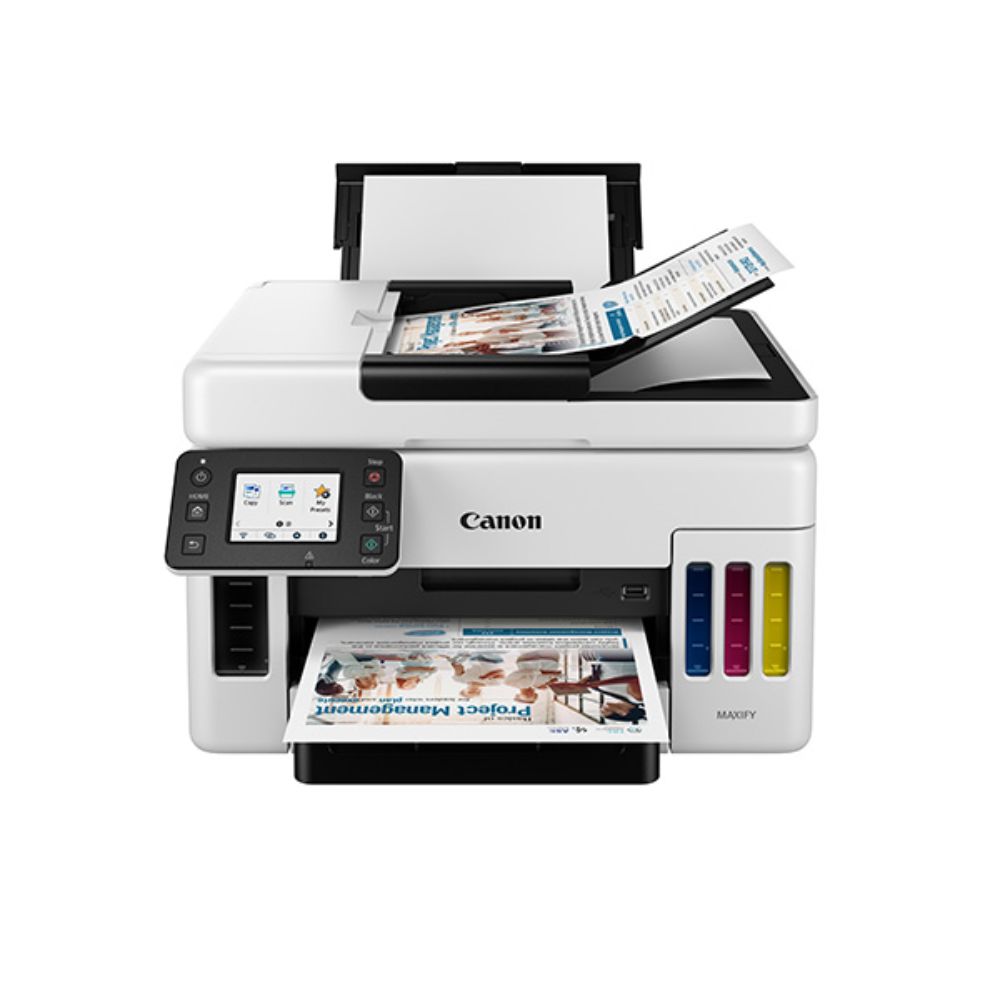 Ảnh minh họa Máy in phun màu Canon MAXIFY GX6170 (A4/A5/ In/ Copy/ Scan/ Đảo mặt/ USB/ LAN/ WIFI) 2