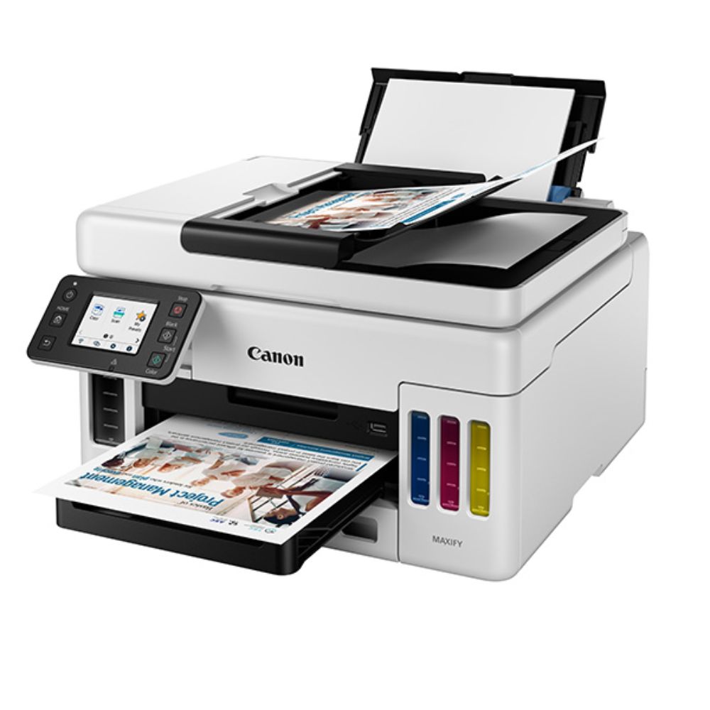 Ảnh minh họa Máy in phun màu Canon MAXIFY GX6170 (A4/A5/ In/ Copy/ Scan/ Đảo mặt/ USB/ LAN/ WIFI) 3