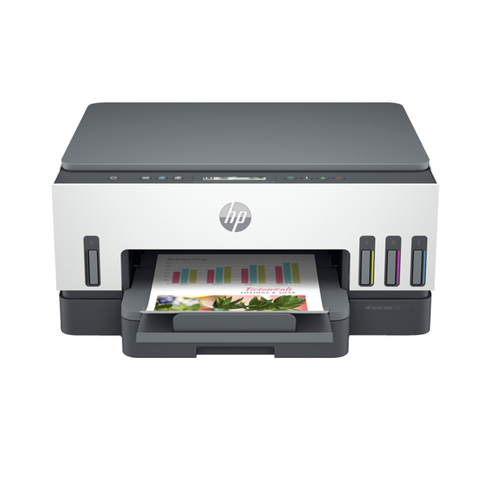 MÁY IN PHUN MÀU HP SMART TANK 720 ALL IN ONE ĐẢO MẶT, COPY, SCAN A4 A5 USB WIFI