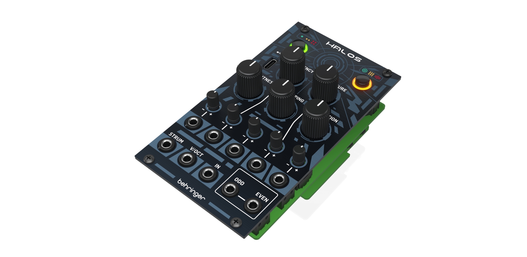 Ảnh minh họa Physical Modeling Synthesizer for Eurorack Behringer HALOS 2