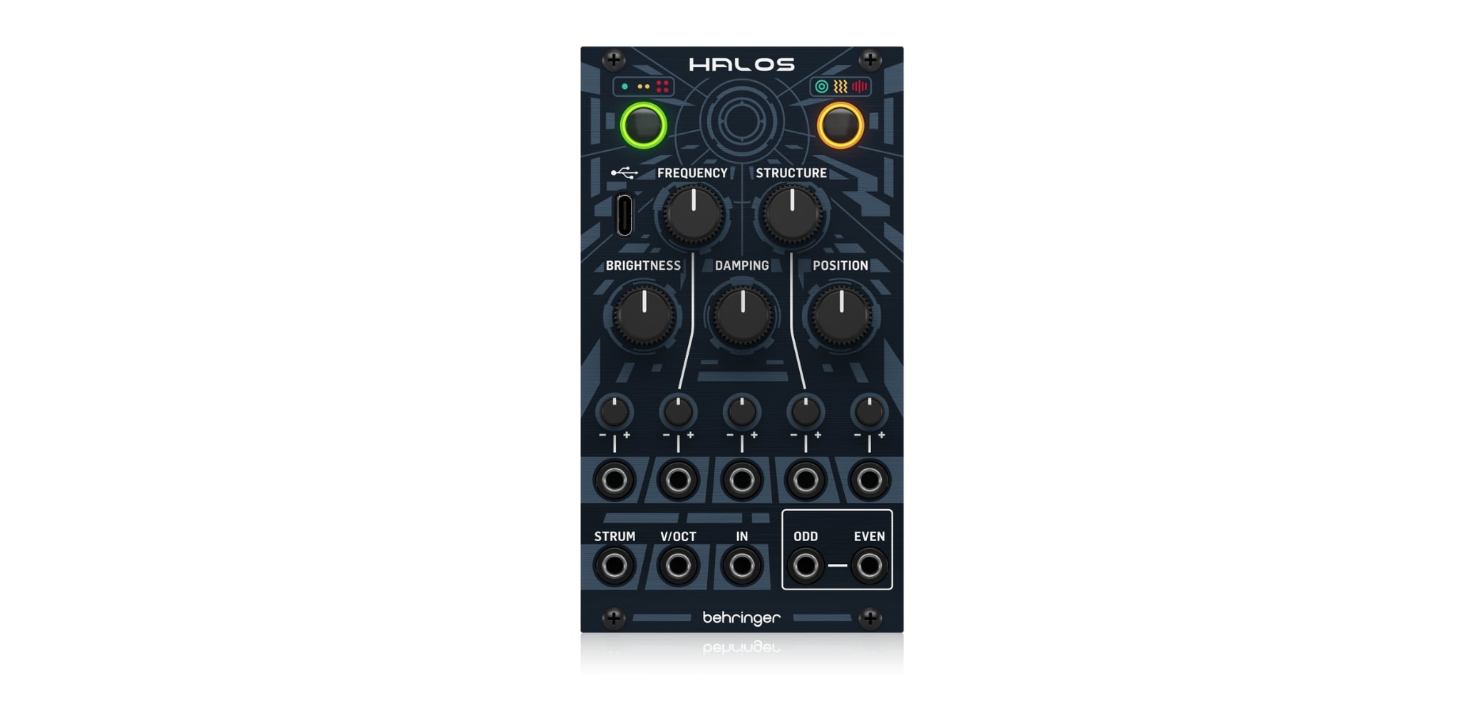Physical Modeling Synthesizer for Eurorack Behringer HALOS
