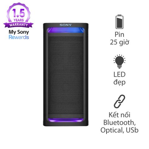 Loa Sony ULT Tower 9 Âm thanh 360 độ ULT DUCT, Pin 25H, Bluetooth 5.3