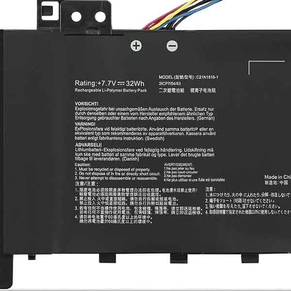 Ảnh minh họa Thay Pin Laptop Asus VivoBook 15 A515, A515EP, A515EA Series, C21N1818-1 Zin 1