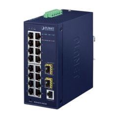  Planet IGS-4215-16T2S, Switch công nghiệp 16 port 