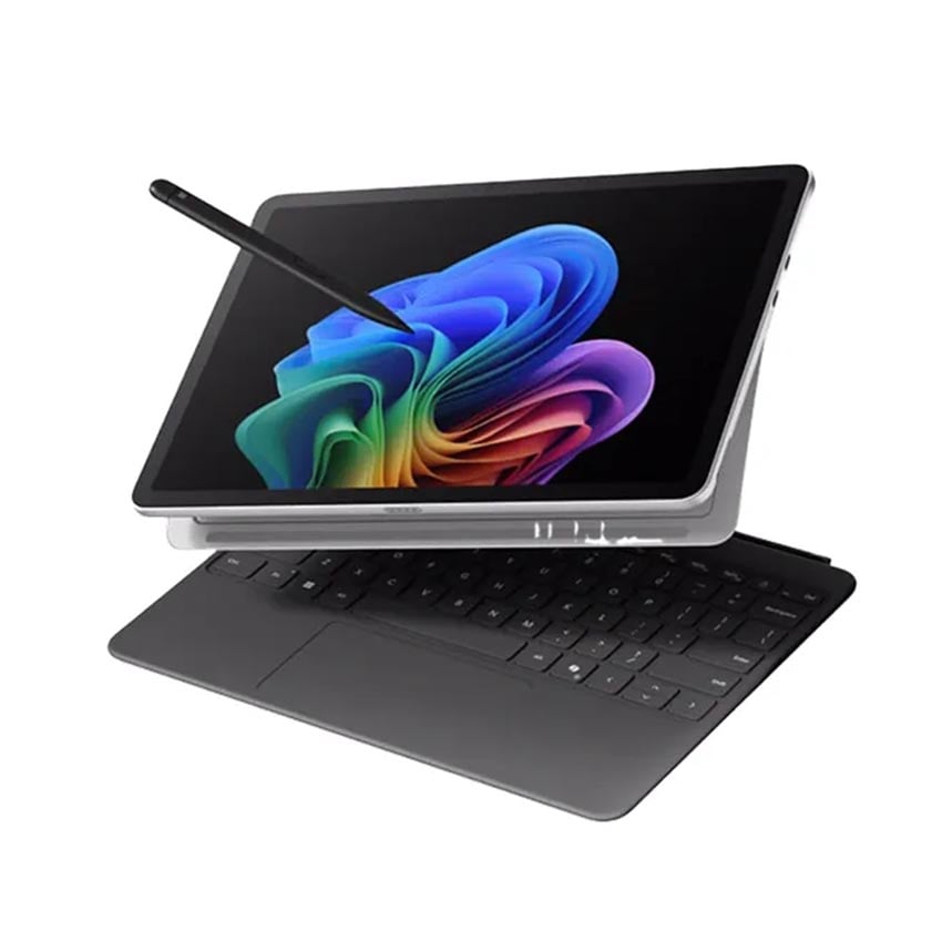 Ảnh minh họa Microsoft Surface Pro 12 Snapdragon X Plus/256GB SSD/16GB/12 inch (2196 x 1464)/Win11/Bạc/Bảo hành tại HACOM) 1