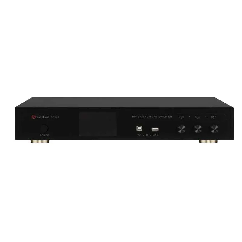 Ảnh minh họa Amply Sumico KA350, 400W/kênh, Bluetooth 5.0, Echo, Reverb, Optical, RCA, USB 1