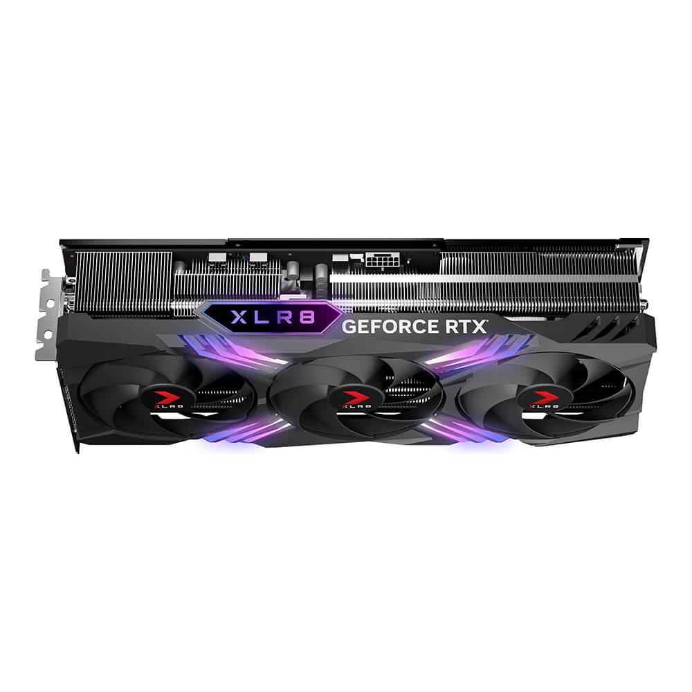 Ảnh minh họa VGA PNY GeForce RTX 4080 SUPER 16GB OC ARGB TF VERTO VCG4080S16TFXXPB1-O 2