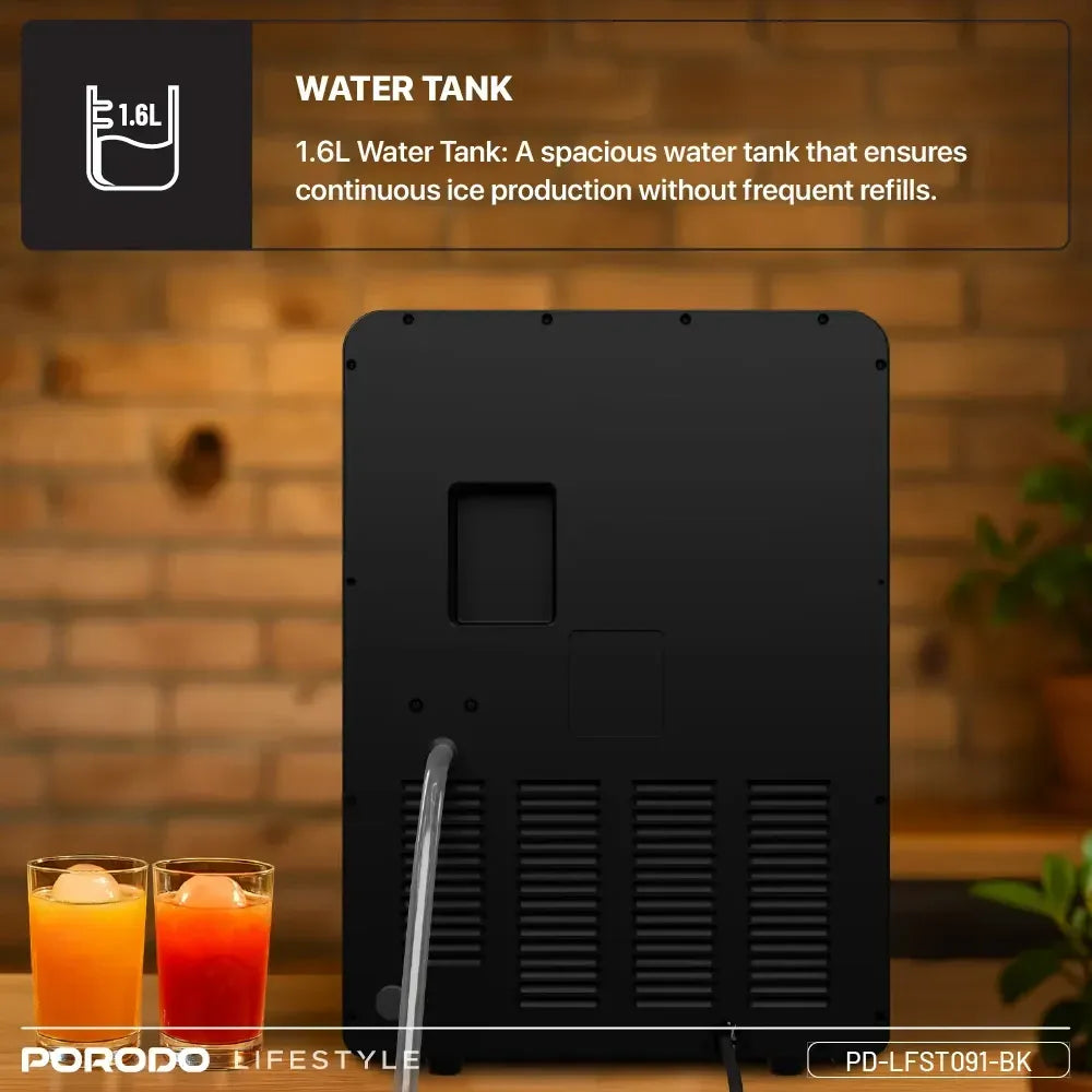 Ảnh minh họa Porodo Lifestyle Sphere Ice Machine - Đen 2