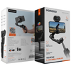 Porodo Velocam Gimbal chống rung 3 trục – Đen