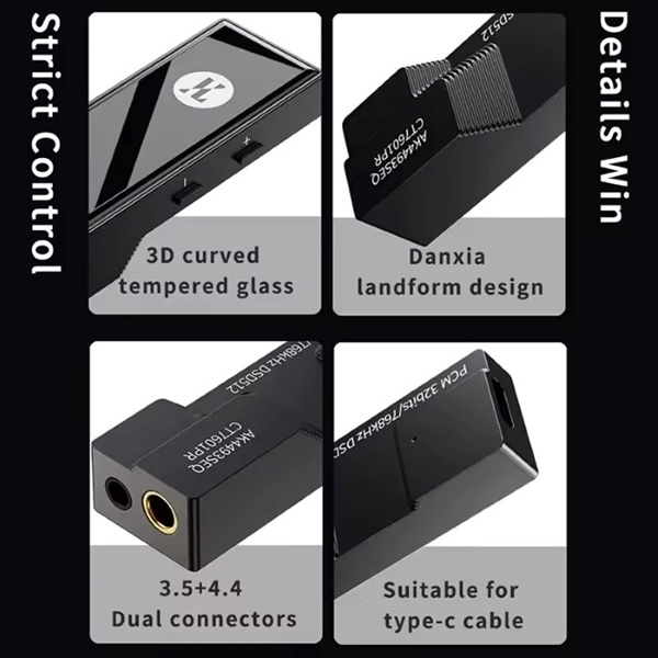 Ảnh minh họa Portable DAC/AMP JCALLY AP90 3