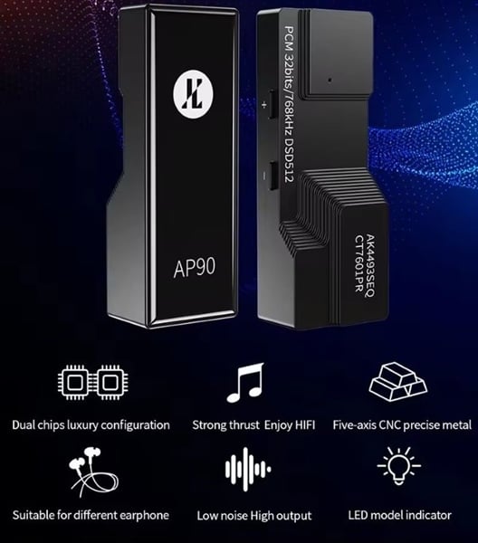 Portable DAC/AMP JCALLY AP90