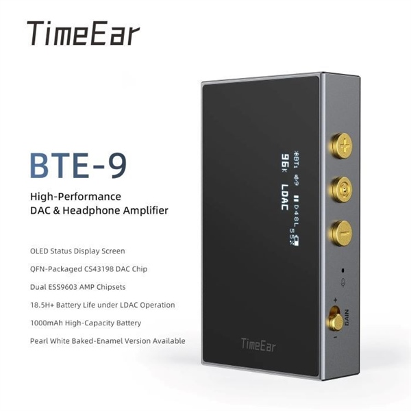 Ảnh minh họa Portable DAC/AMP TIMEEAR BTE 9 3