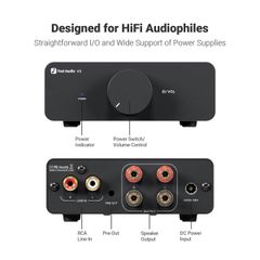  Power Amp Fosi V3 Stereo 