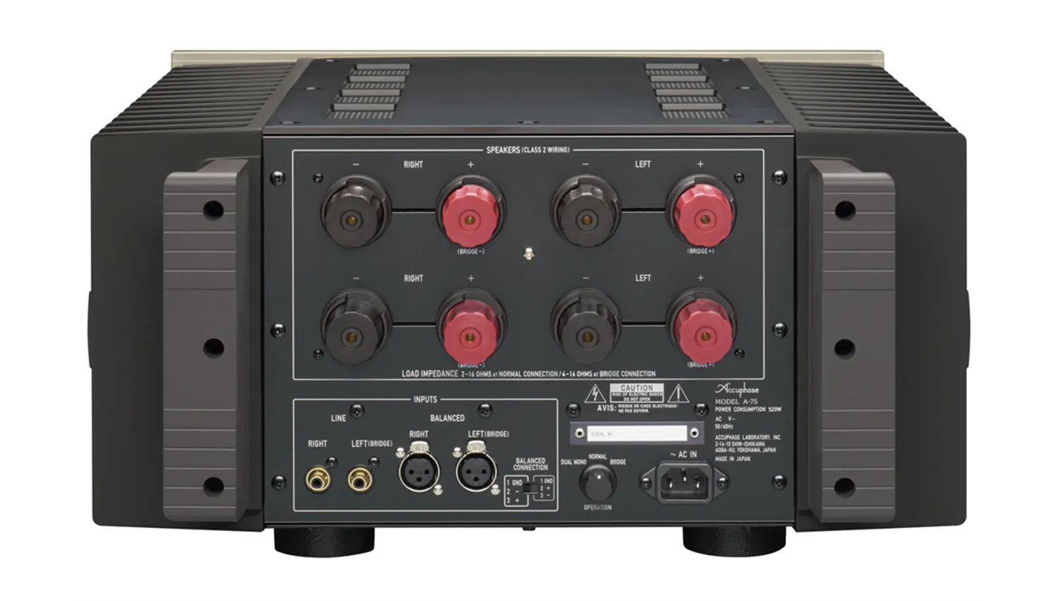 Ảnh minh họa Power Amply Accuphase A75 (sx: Japan) 2