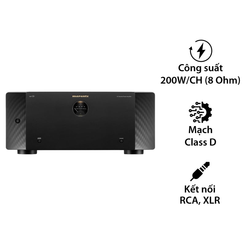 Power Amply Marantz AMP 10, Công Suất 200W / CH, 16 kênh, 7 đầu vào HDMI
