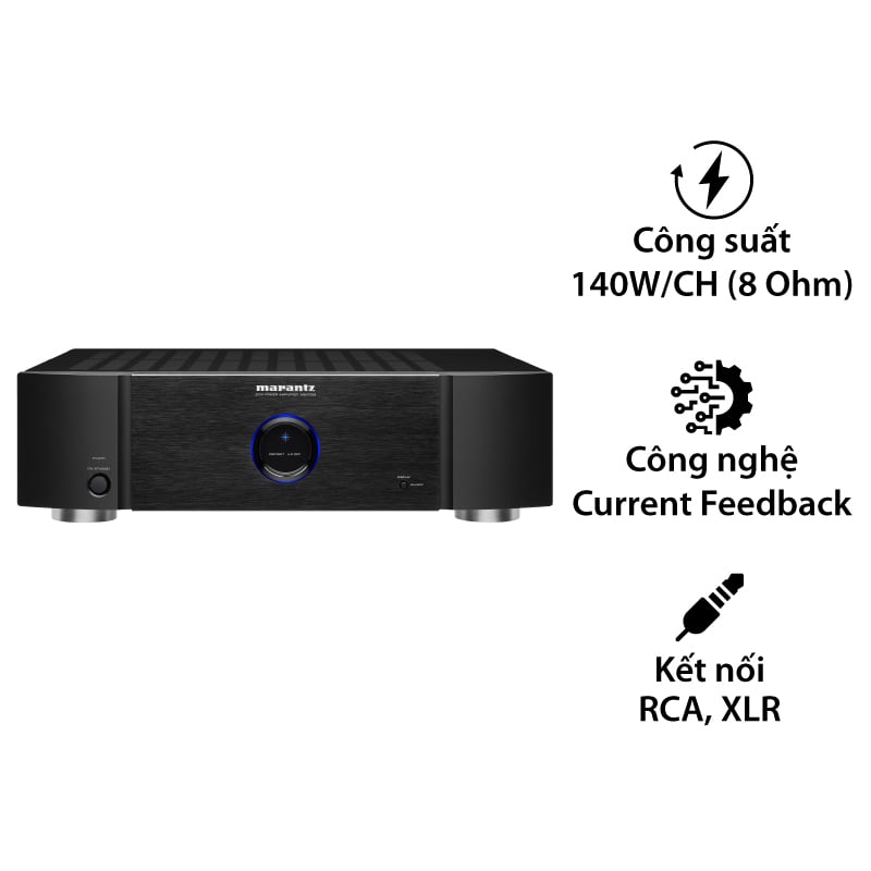 Power Amply Marantz MM7025, Công Suất 140W/CH