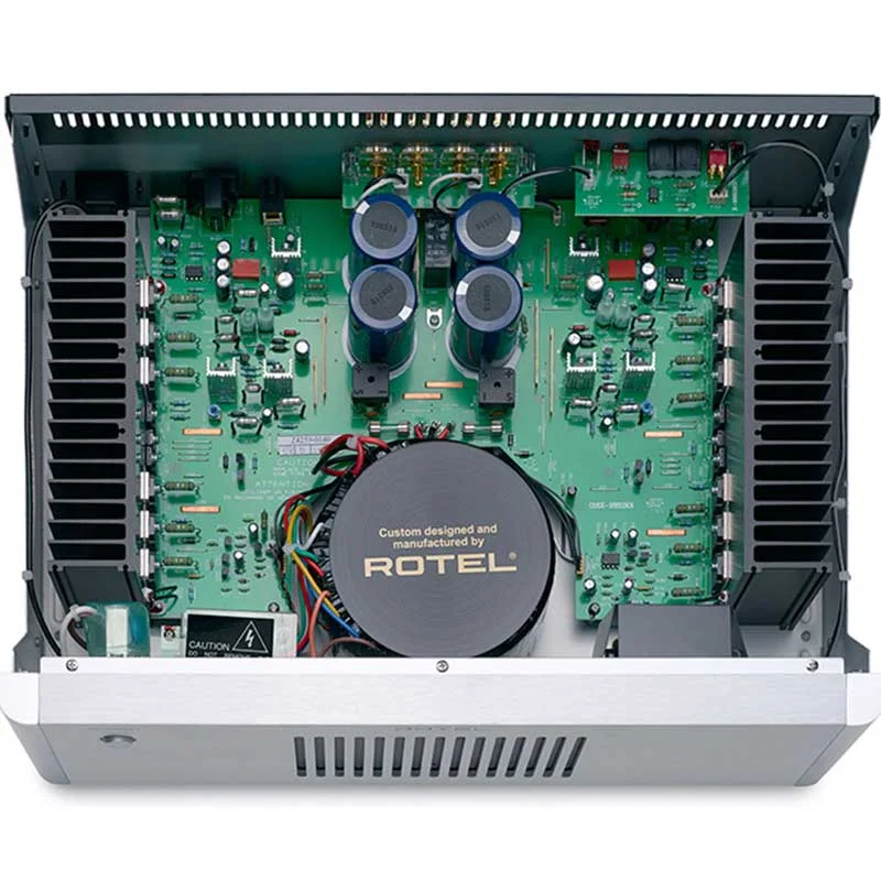 Ảnh minh họa Power Amply Rotel RB1552 MKII, 130 W/kênh, 10 Hz – 100 kHz, RCA, XLR 2