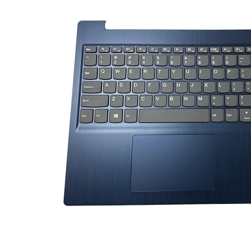 Ảnh minh họa Thay Vỏ Laptop Lenovo IdeaPad 3 15IML05 15IIL05 15ADA06 15ARE05 Laptop Upper Case Palmrest Non-Backlit Keyboard Touchpad Assembly Part 5CB0X57536 5CB1D03528 5CB0X57656 Blue Replacement for Zin 3