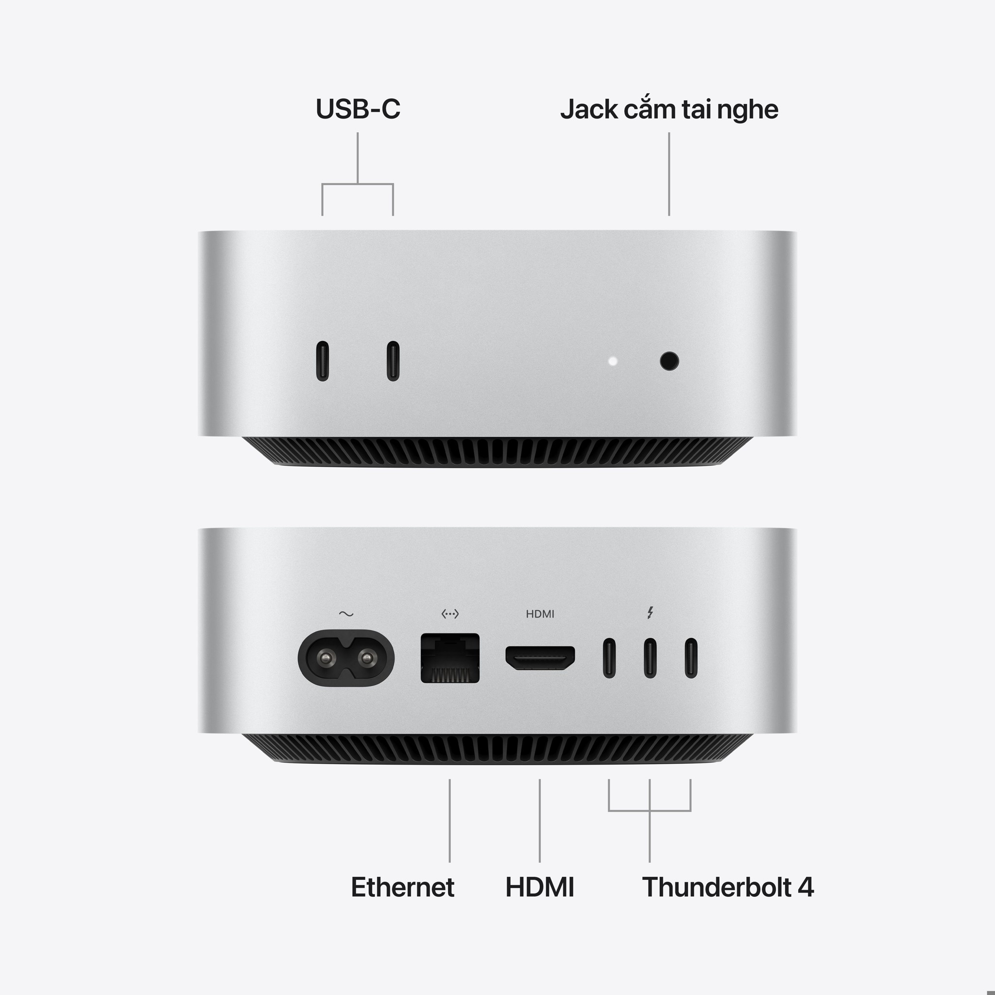 Ảnh minh họa Apple Mac mini M6 12CPU 12GPU 16GB 1TB 2026 | Chính hãng Apple Việt Nam 3