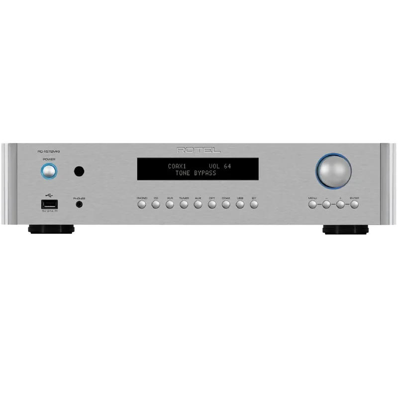 Pre-Amply Rotel RC1572 MKII, Bluetooth, RCA, XLR, Ethernet, tích hợp DAC