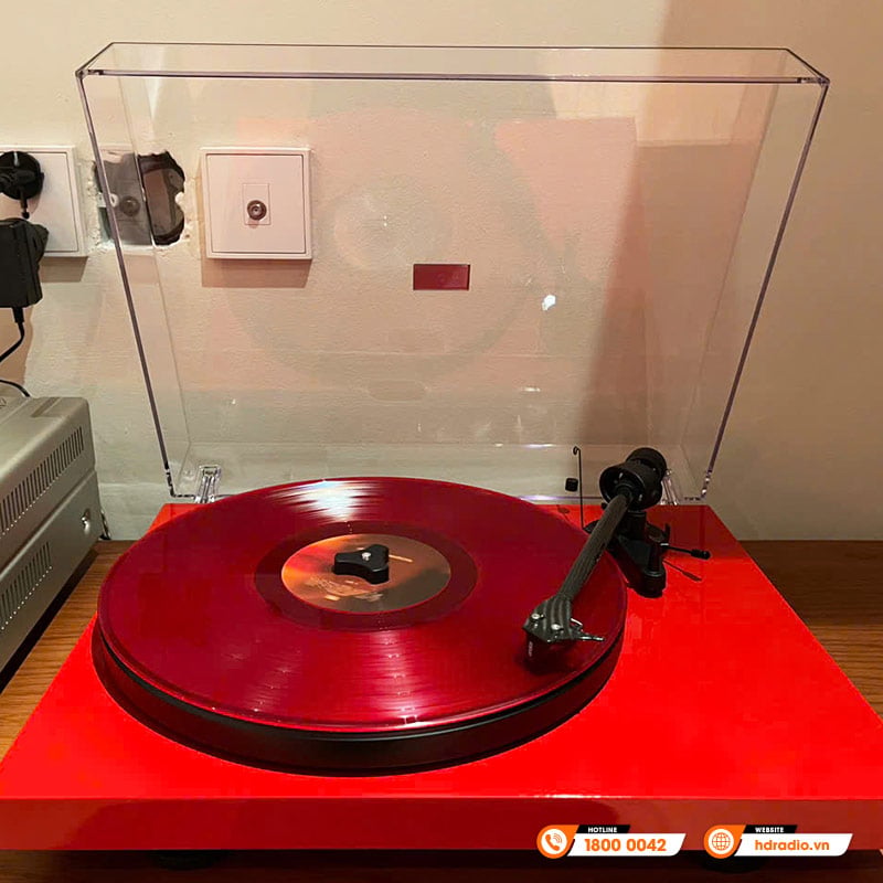 Ảnh minh họa Đầu Đĩa Than Pro-Ject Debut Carbon Evo, Hộp mực MM Ortofon 2M Red, RCA (33, 45, 78 RPM) 3
