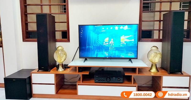 Ảnh minh họa Dàn nghe nhạc Klipsch, Denon NN55 (Klipsch RP5000F II, Denon PMA600Ne, Sub Klipsch R101SW) 2