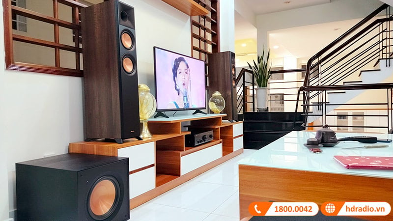 Ảnh minh họa Dàn nghe nhạc Klipsch, Denon NN55 (Klipsch RP5000F II, Denon PMA600Ne, Sub Klipsch R101SW) 3