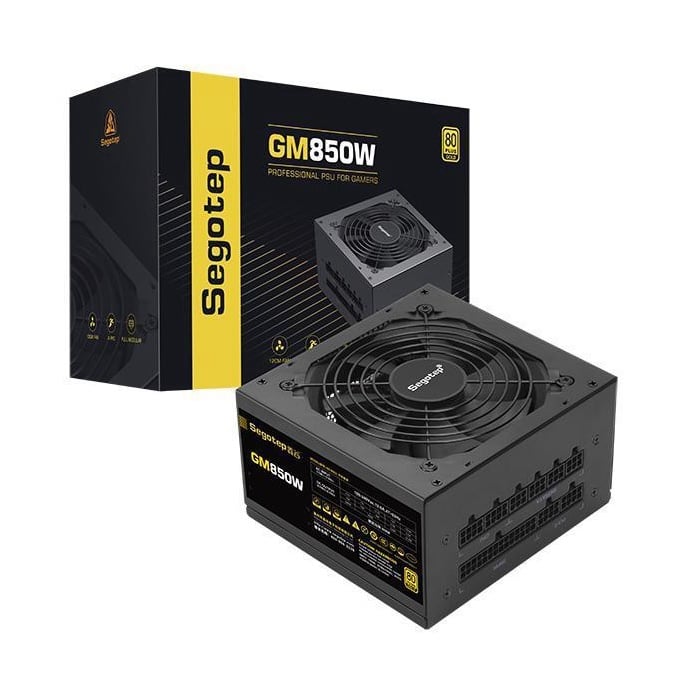 Ảnh minh họa PSU Segotep GM850W-APE 850W Fully Modular 80 Plus Gold 1