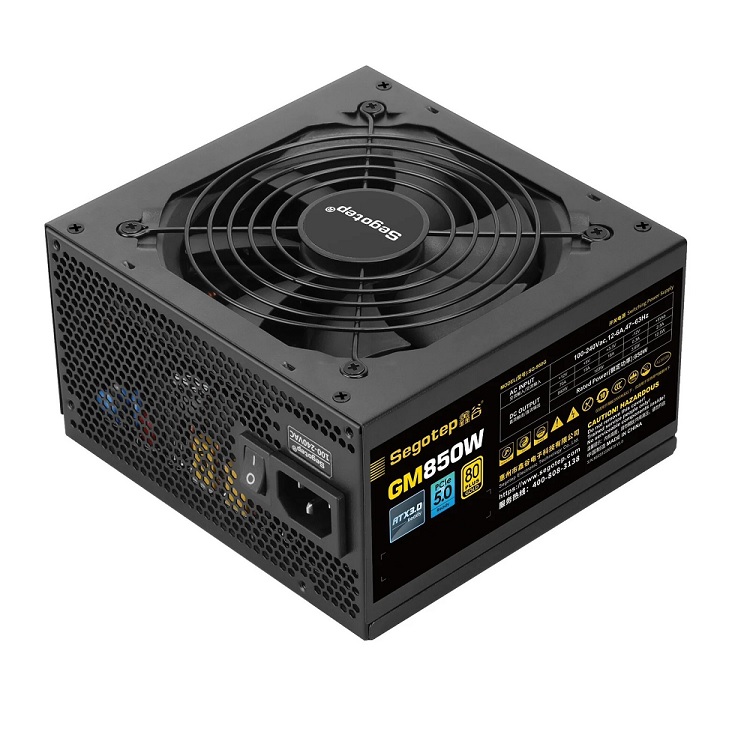 PSU Segotep GM850W-APE 850W Fully Modular 80 Plus Gold