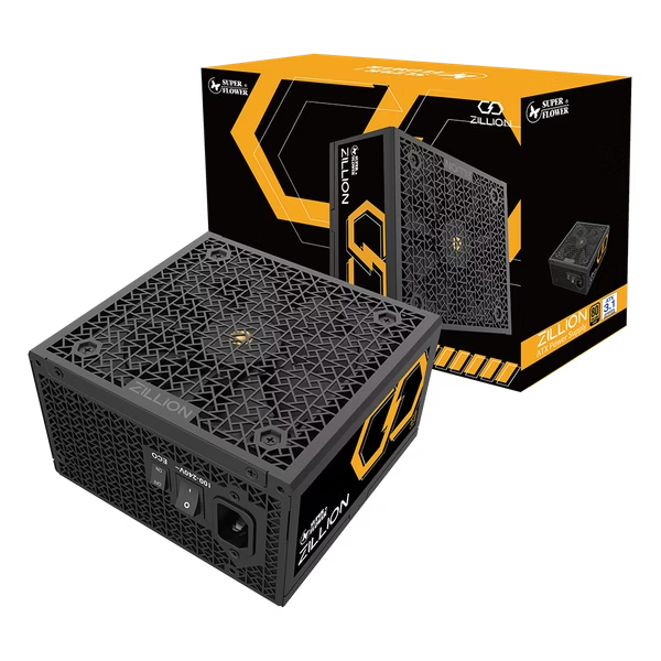 PSU Super Flower Zillion FG 850W (ATX 3.1 / Fully Modular / 80 Plus Gold)