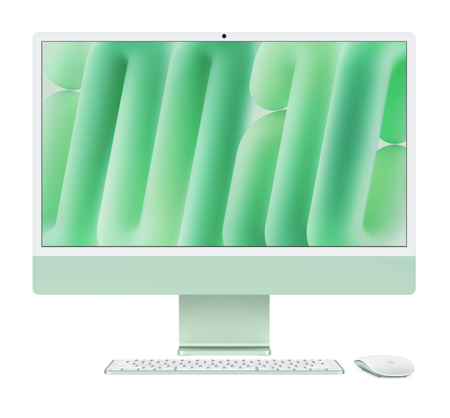 Ảnh minh họa PC iMac M4 8Core CPU 8 Core GPU 16GB RAM 256GB SSD 24" 4.5K Bạc/Xanh lá/Xanh Dương/Hồng 1