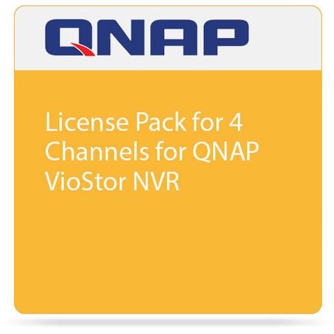 QNAP 4-Channel License Pack for VioStor NVR