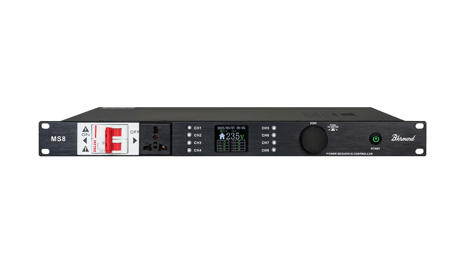 Ảnh minh họa Quản lý nguồn Bksound MS8 Có Lọc Điện 2 trong 1 2