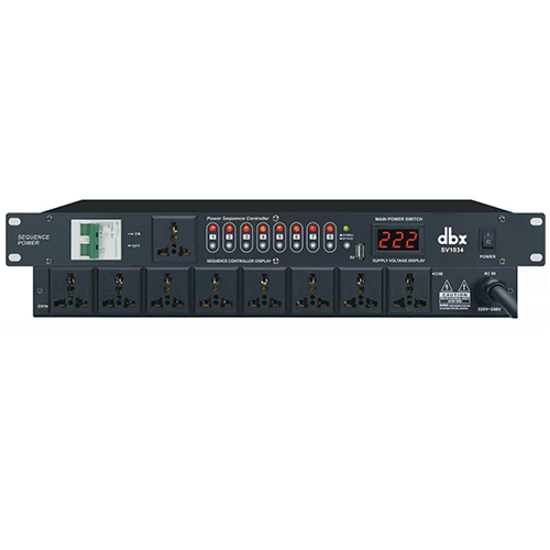 Quản lý nguồn điện dàn âm thanh dbx sv1034