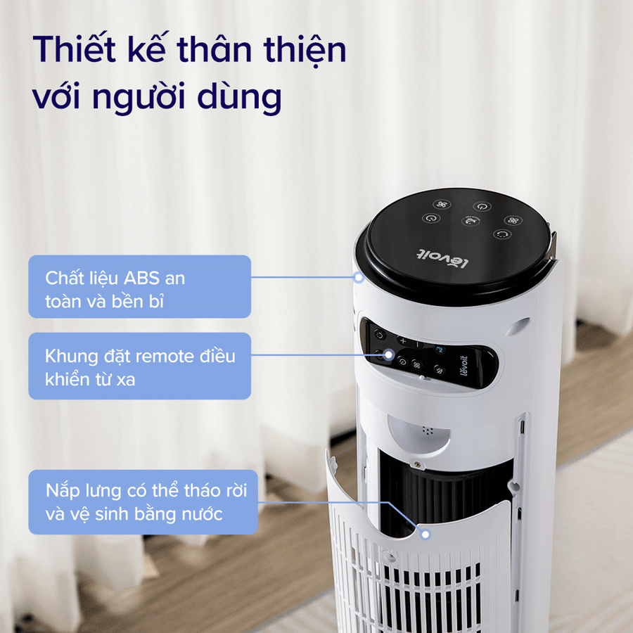 Ảnh minh họa Quạt Tháp Levoit Classic Pro 42 inch LTF-F422 1