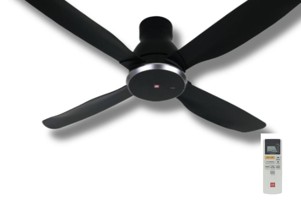 Ảnh minh họa Quạt trần KDK 4 cánh W56WV(BK) 39W 1