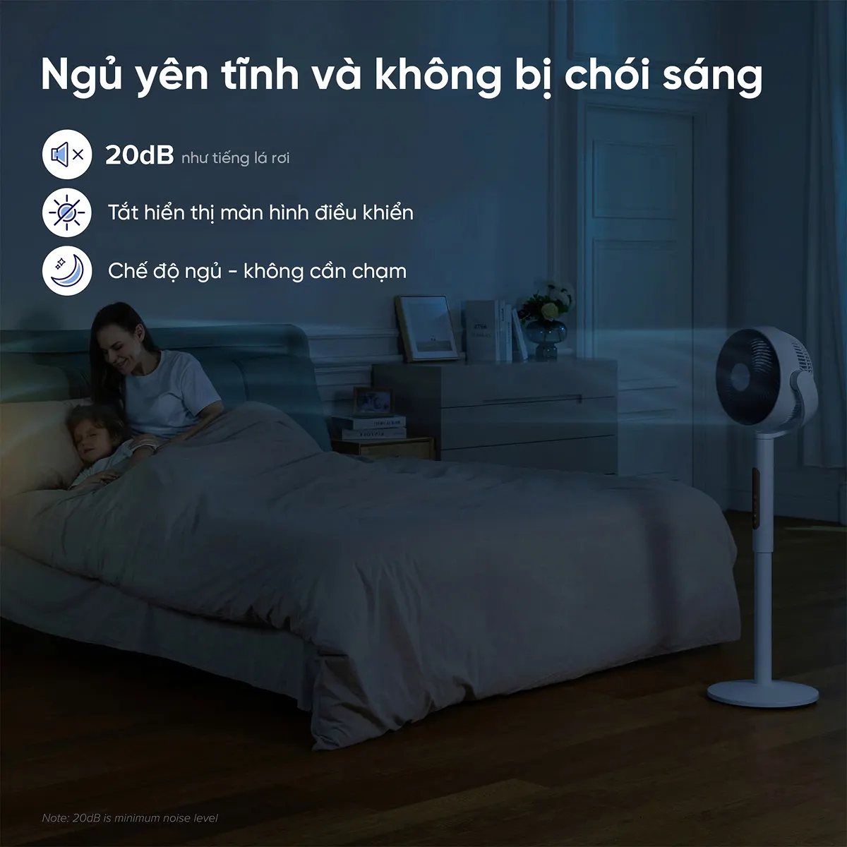Ảnh minh họa Quạt tuần hoàn không khí Levoit CirculAir 3