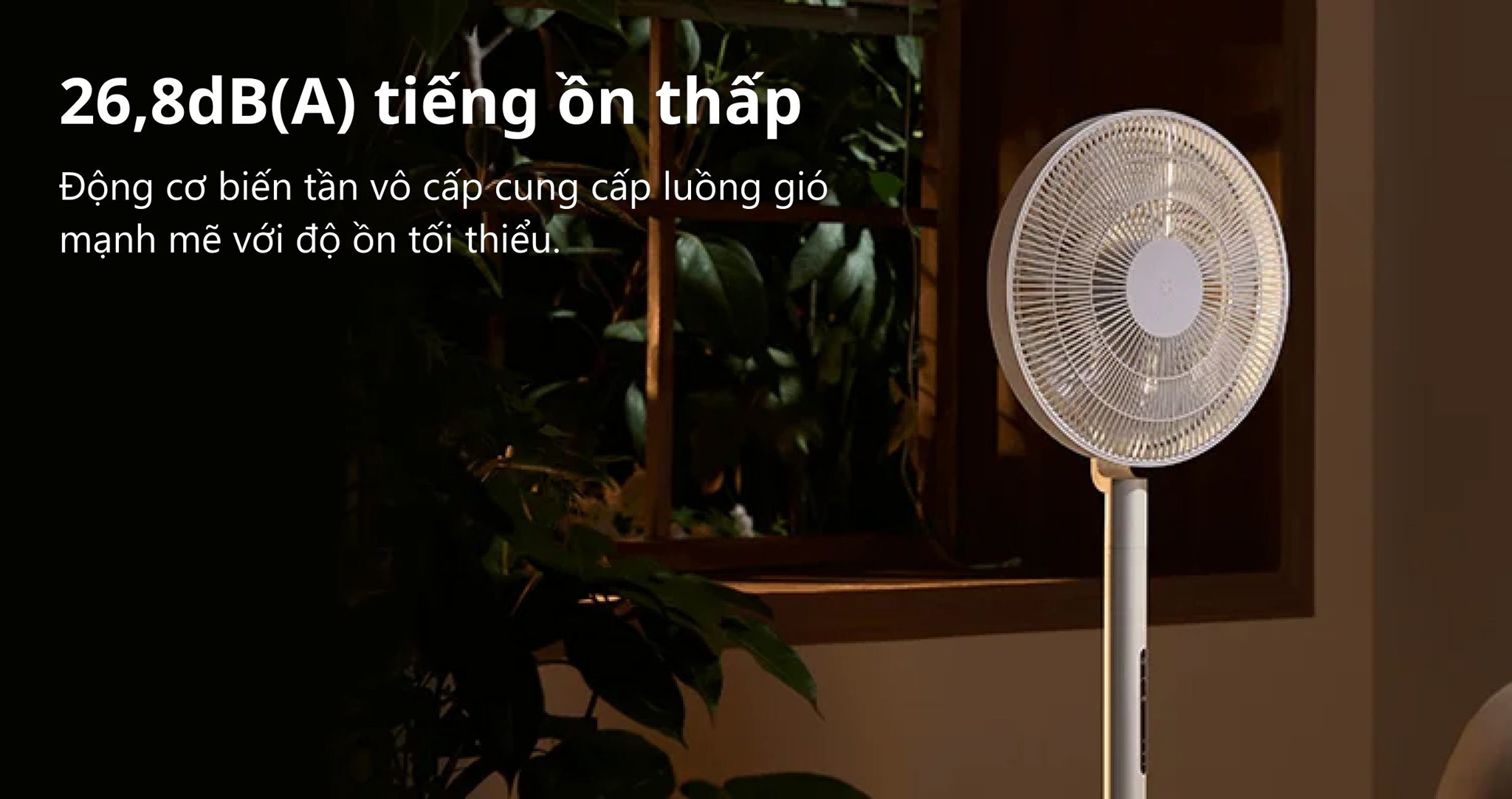 Ảnh minh họa Quạt Xiaomi Smart Standing Fan Pro Slim EU 3
