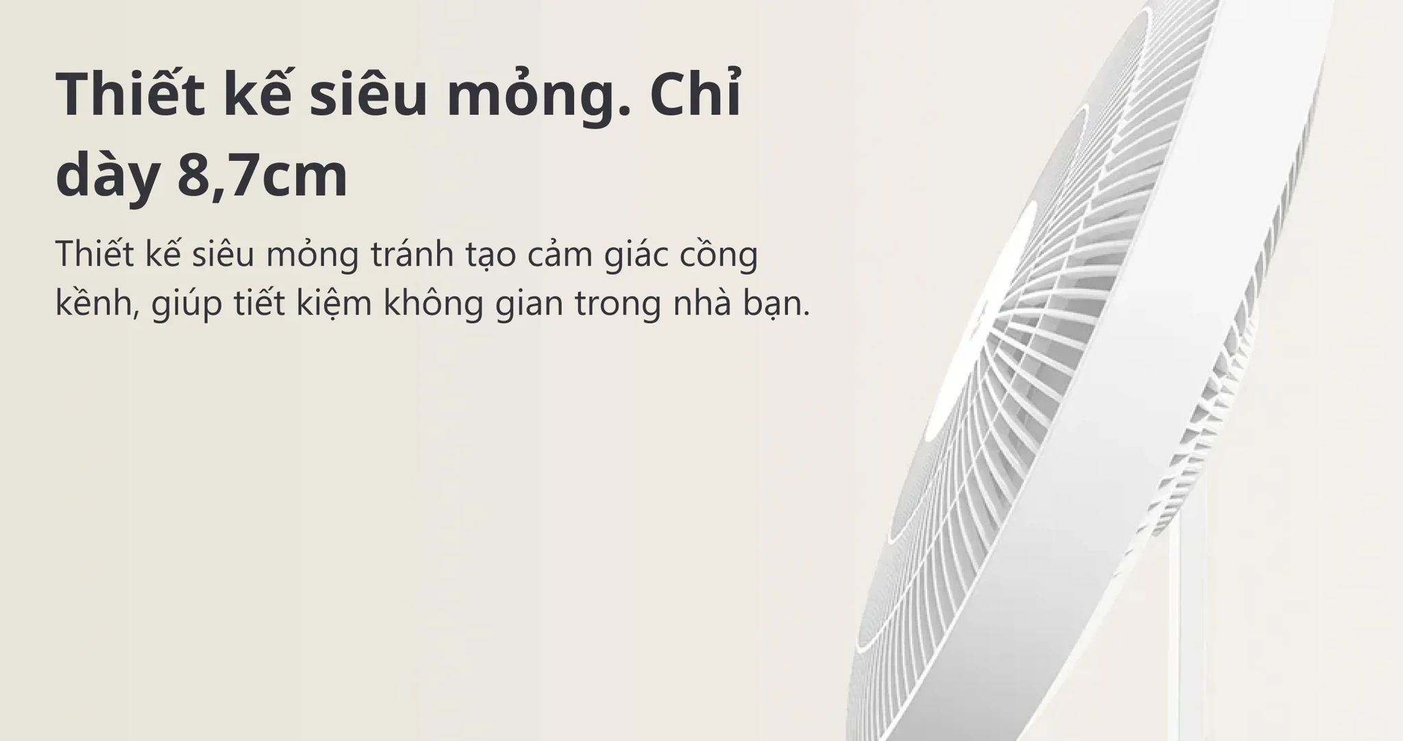 Quạt Xiaomi Smart Standing Fan Pro Slim EU