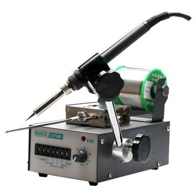 Quick 375A+ Máy Hàn Trạm Tự Động Nạp Dây Chì 60W, 220VAC, 200-480°C