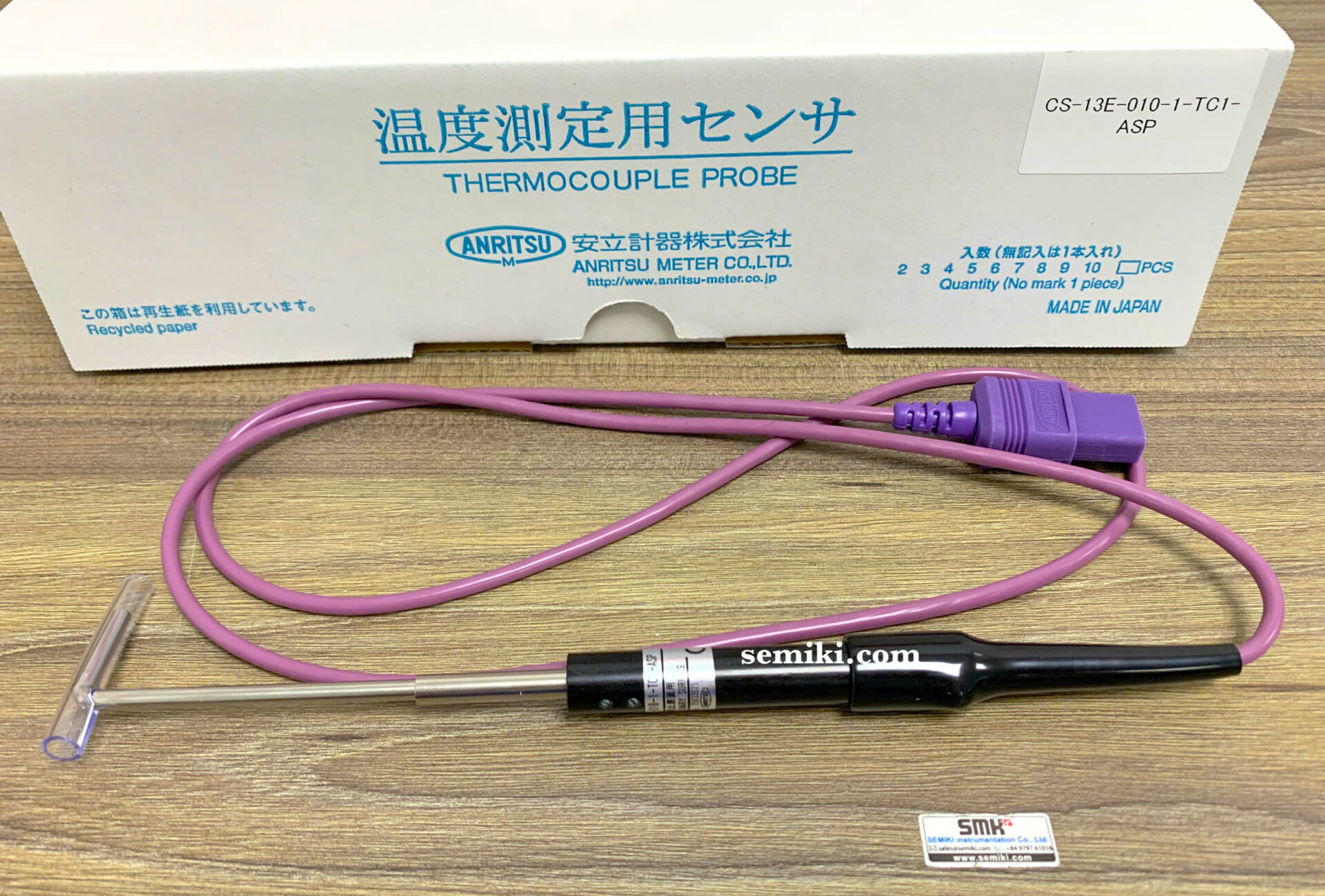 Ảnh minh họa Anritsu meter CS-13E-010-1-TC1-ASP đầu dò đo nhiệt độ bề mặt tiếp xúc (type E/ASP) 1